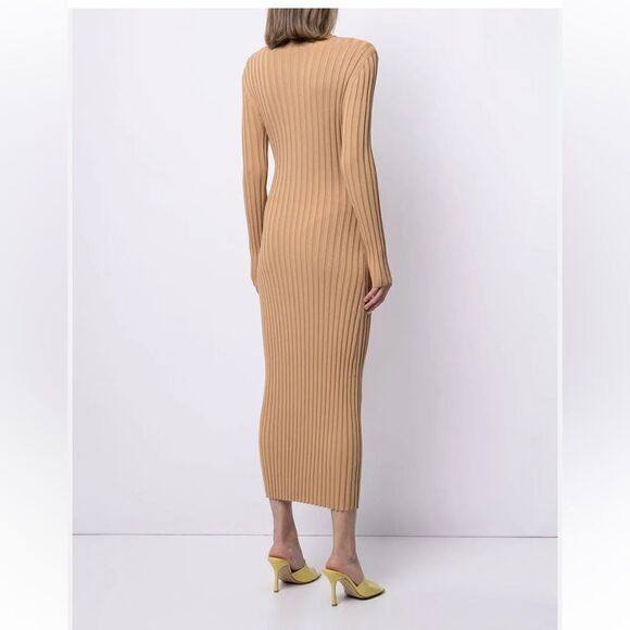 ACLER Collins Ribbed Midi Dress NWT - Picture 2 of 7